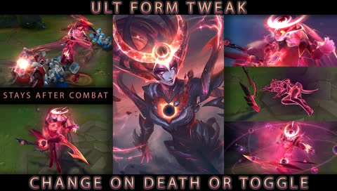 Mod skin Eclipse Eternal Aspect Diana form change tweak - Diana | ToolGamePC
