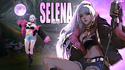 Mod skin Selena S.T.U.N Ahri - Ahri | ToolGamePC